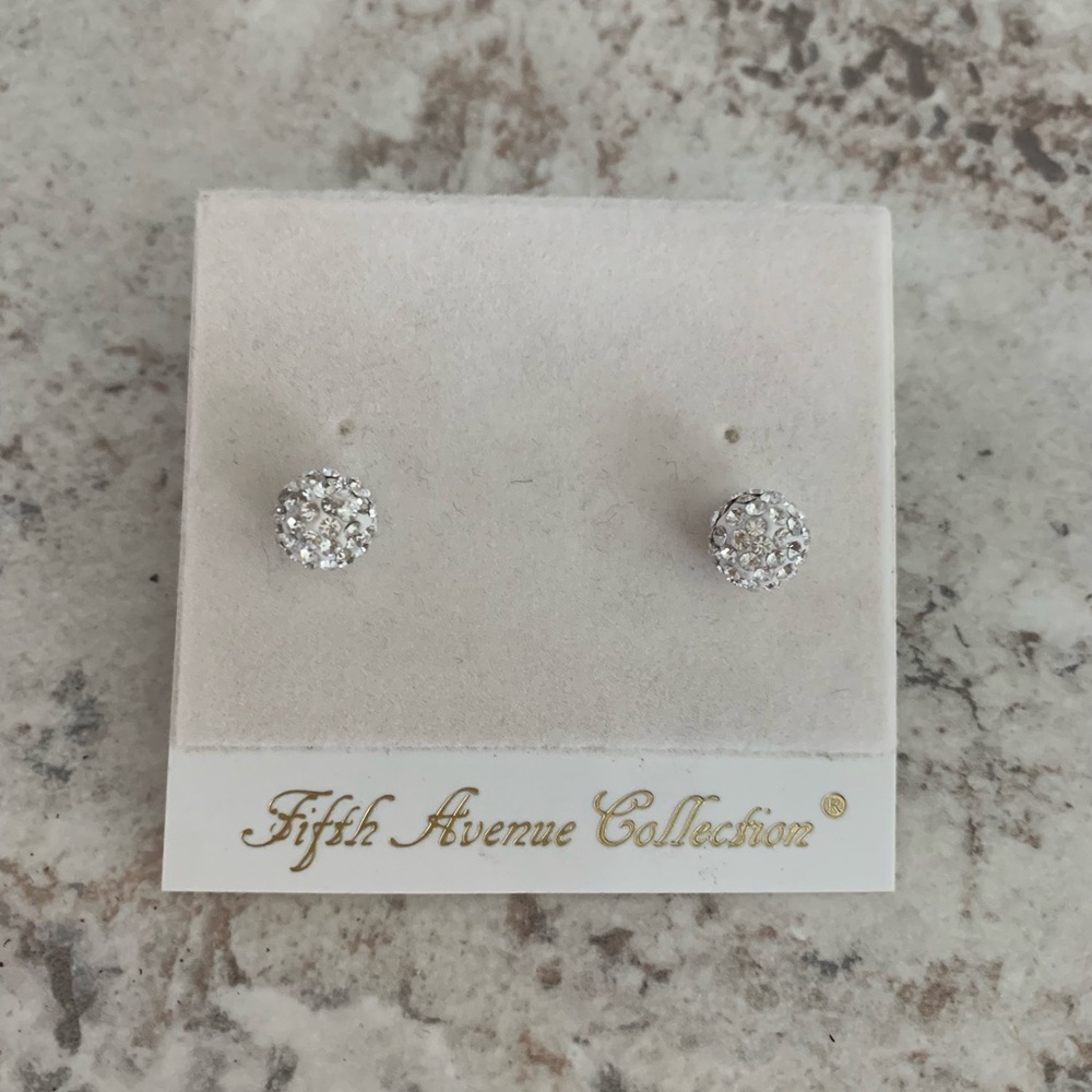 Fifth Avenue Collection Ballroom Bash with Swarovski Crystal Studs Earrings